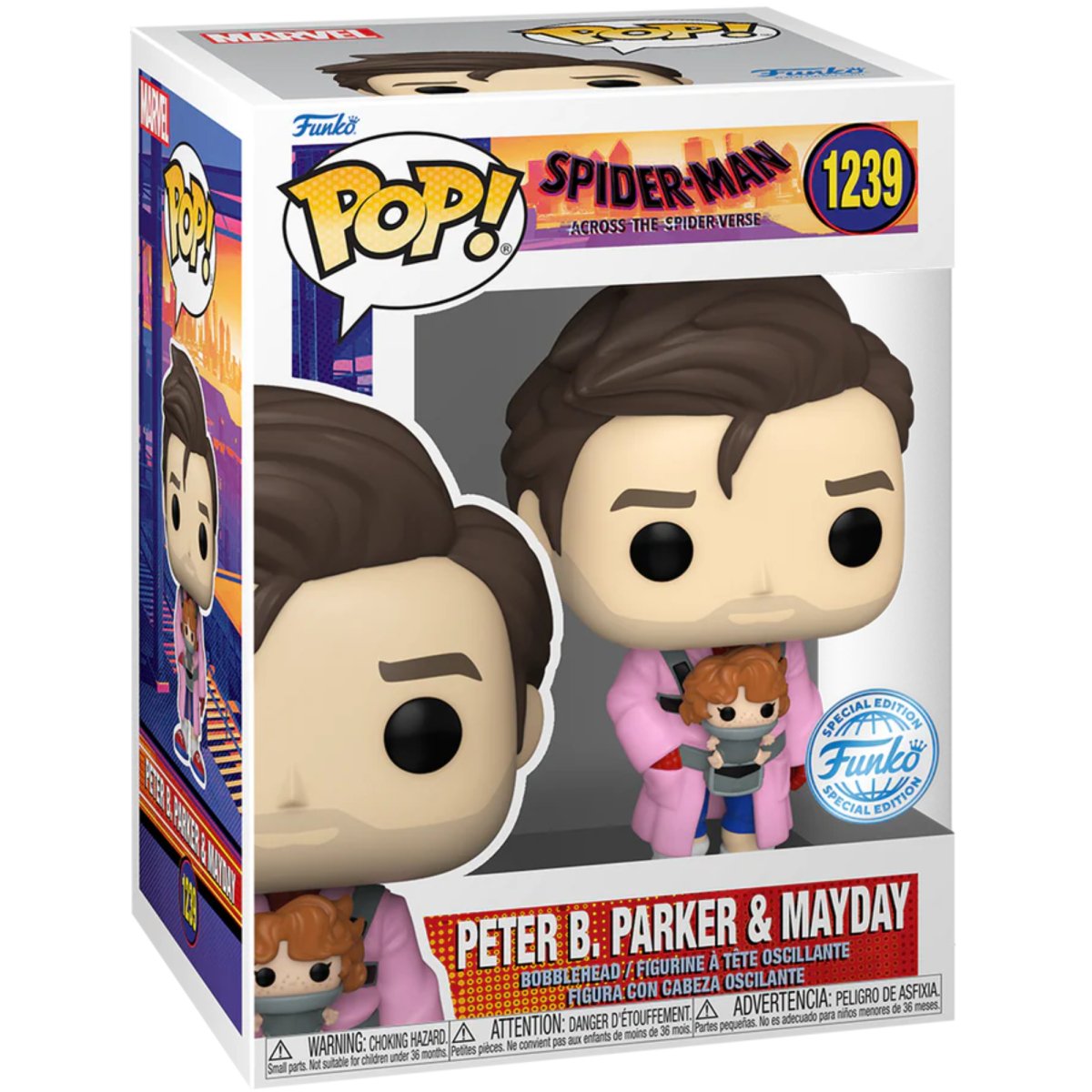 Spider-Man Across the Spider-Verse - Peter B. Parker & Mayday (Special Edition) #1239 - Funko Pop! Vinyl Marvel - Persona Toys
