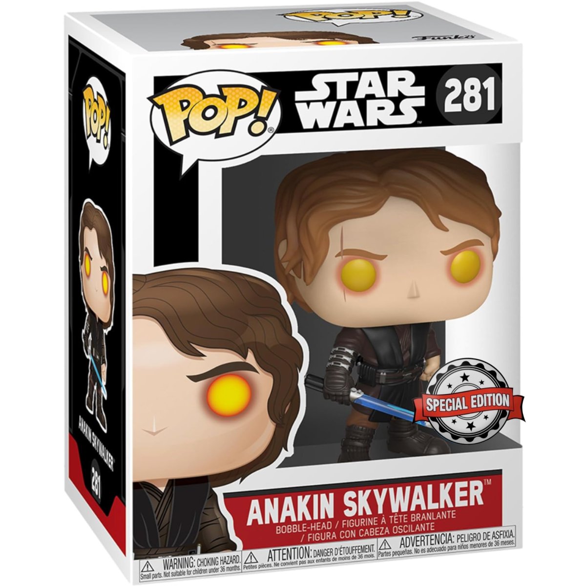 Star Wars - Anakin Skywalker [Dark Side] (Special Edition) #281 - Funko Pop! Vinyl Star Wars - Persona Toys