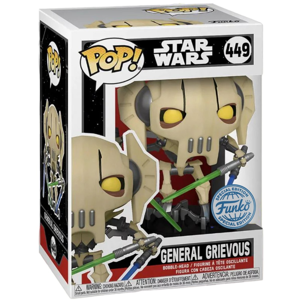 Star Wars - General Grievous (Special Edition) #449 - Funko Pop! Vinyl Star Wars - Persona Toys