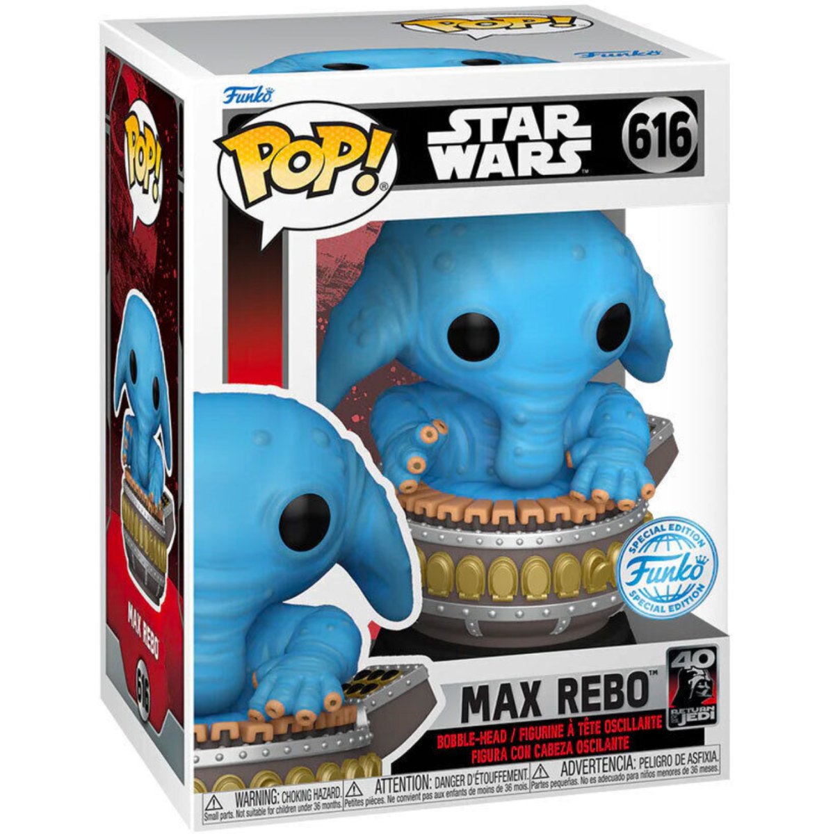 Star Wars - Max Rebo [Return of the Jedi] (Special Edition) #616 - Funko Pop! Vinyl Star Wars - Persona Toys
