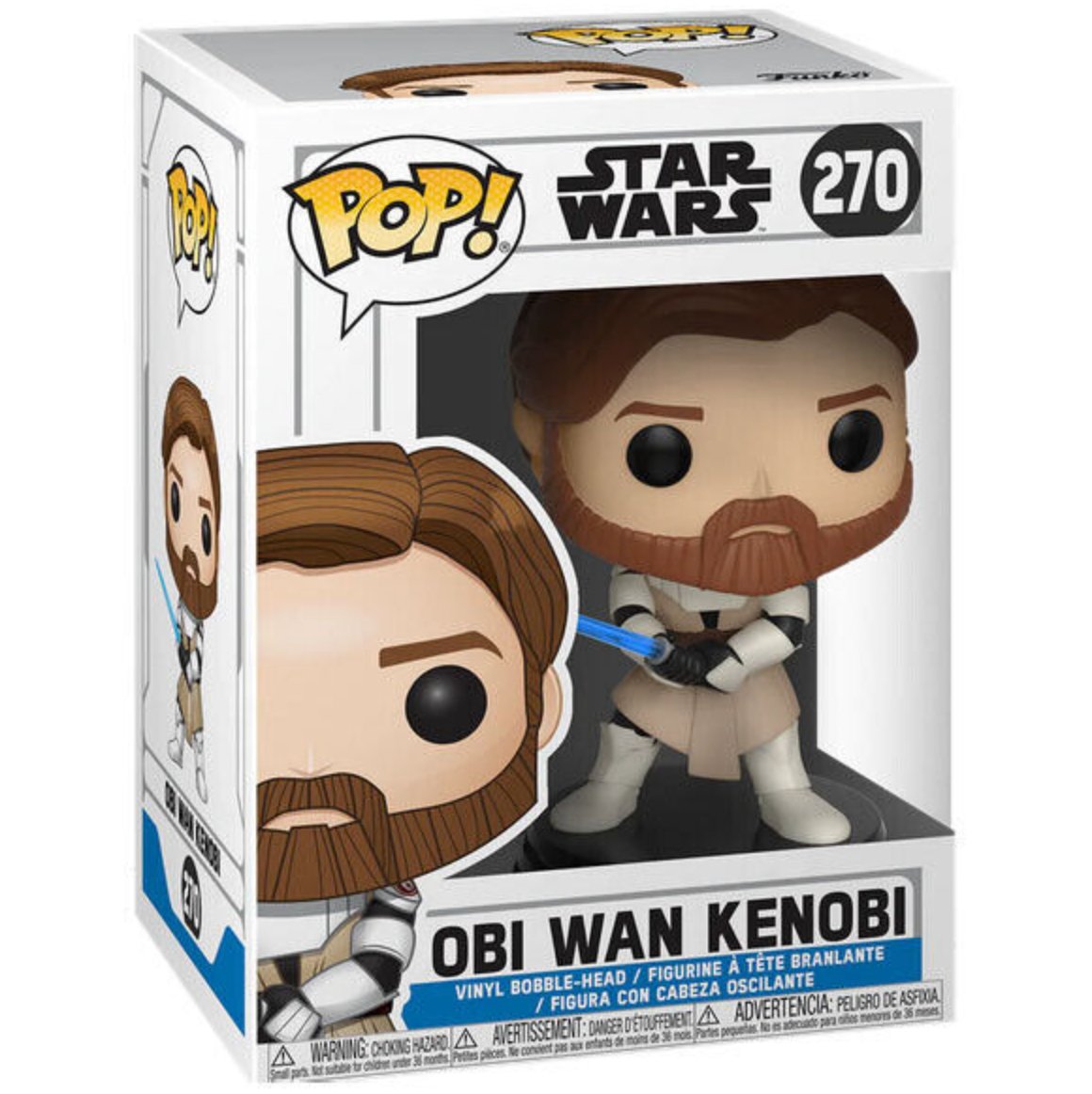 Star Wars - Obi-Wan Kenobi [Clone Wars] #270 - Funko Pop! Vinyl Star Wars - Persona Toys