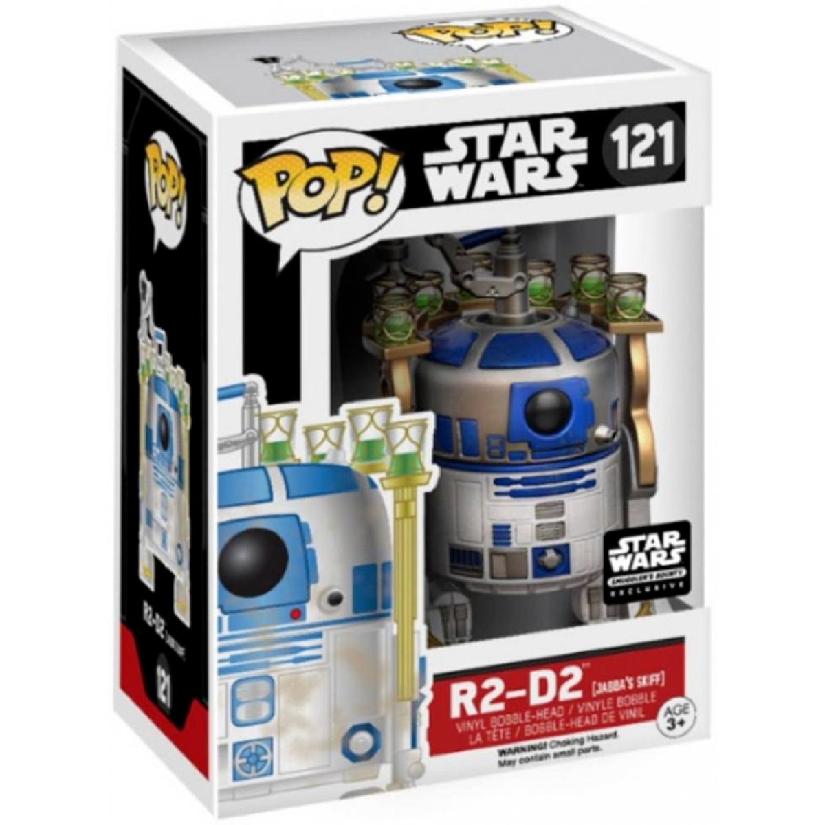 Star Wars - R2-D2 [Jabba's Skiff] (Smuggler's Bounty Exclusive) #121 - Funko Pop! Vinyl Star Wars - Persona Toys