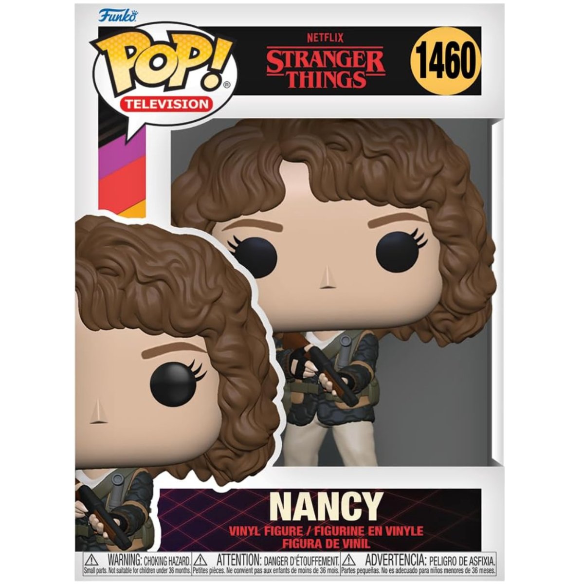 Stranger Things - Nancy [with Shotgun] #1460 - Funko Pop! Vinyl Television - Persona Toys