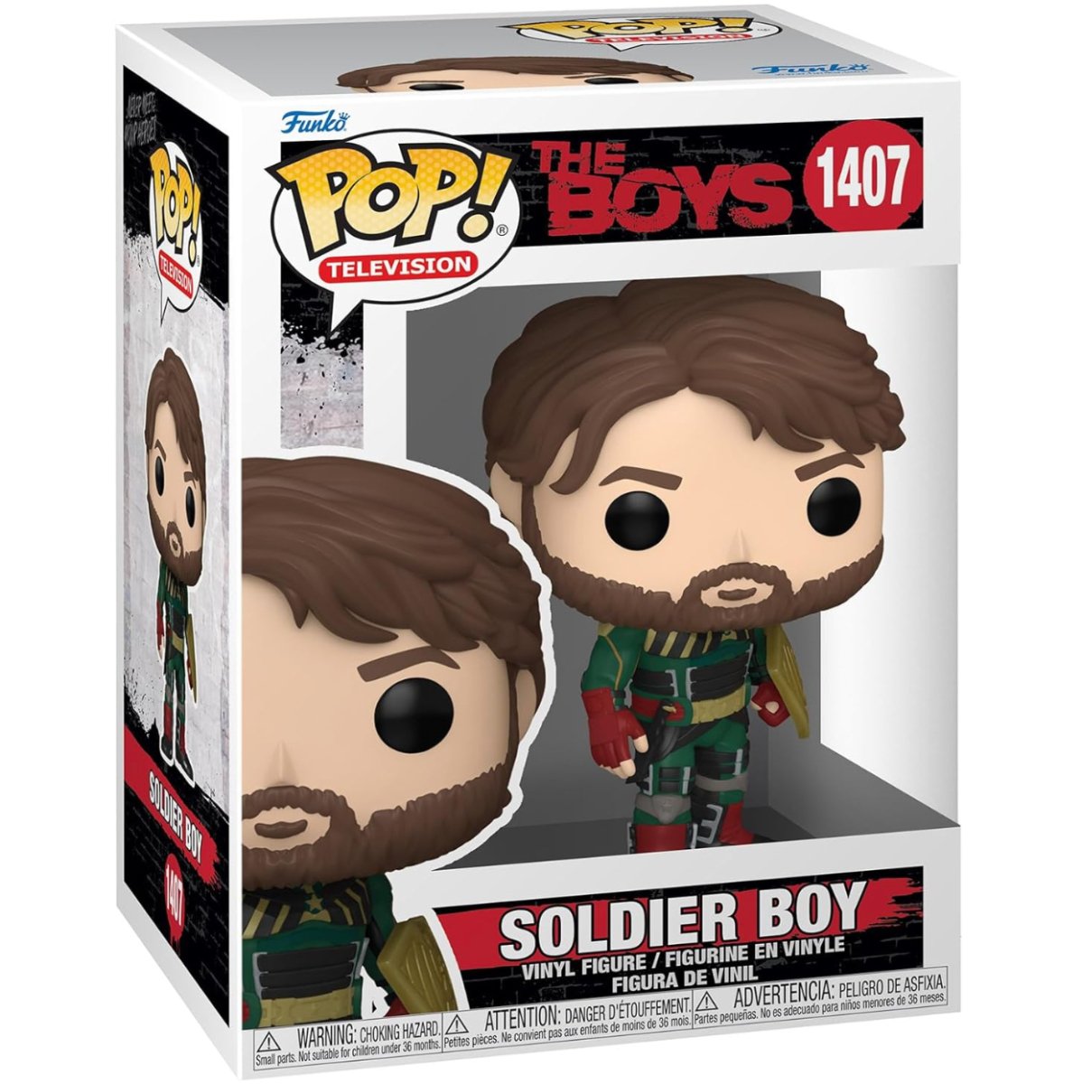 The Boys - Soldier Boy #1407 - Funko Pop! Vinyl Television - Persona Toys