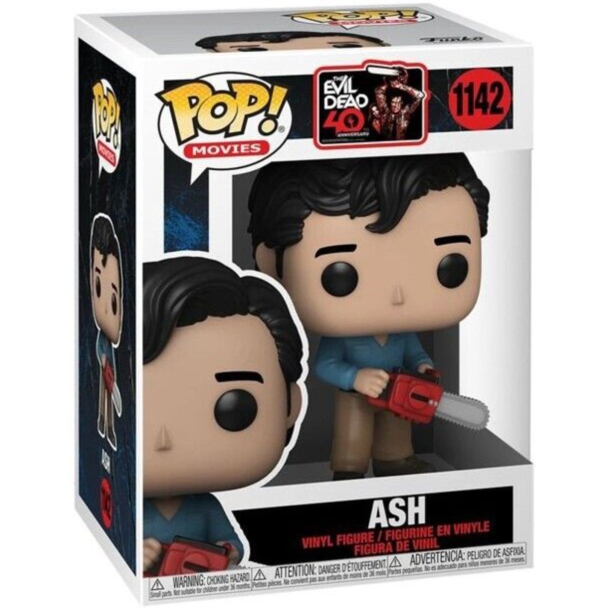The Evil Dead - Ash [with Chainsaw] #1142 - Funko Pop! Vinyl Movies - Persona Toys