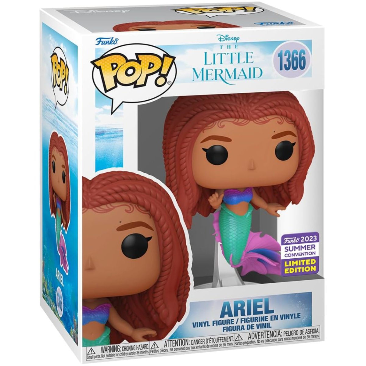 The Little Mermaid - Ariel (2023 Summer Convention Limited Edition) #1366 - Funko Pop! Vinyl Disney - Persona Toys