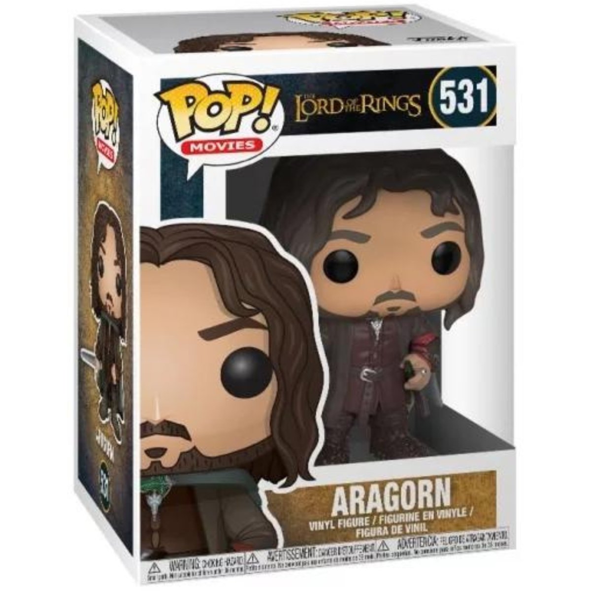 The Lord of the Rings - Aragorn #531 - Funko Pop! Vinyl Movies - Persona Toys