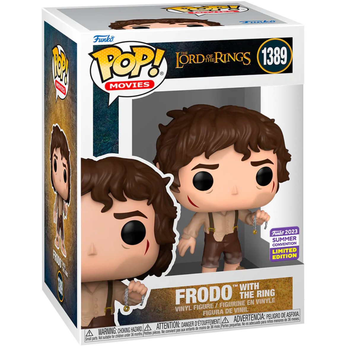 The Lord of the Rings - Frodo with the Ring (2023 Summer Convention Limited Edition) #1389 - Funko Pop! Vinyl Movies - Persona Toys
