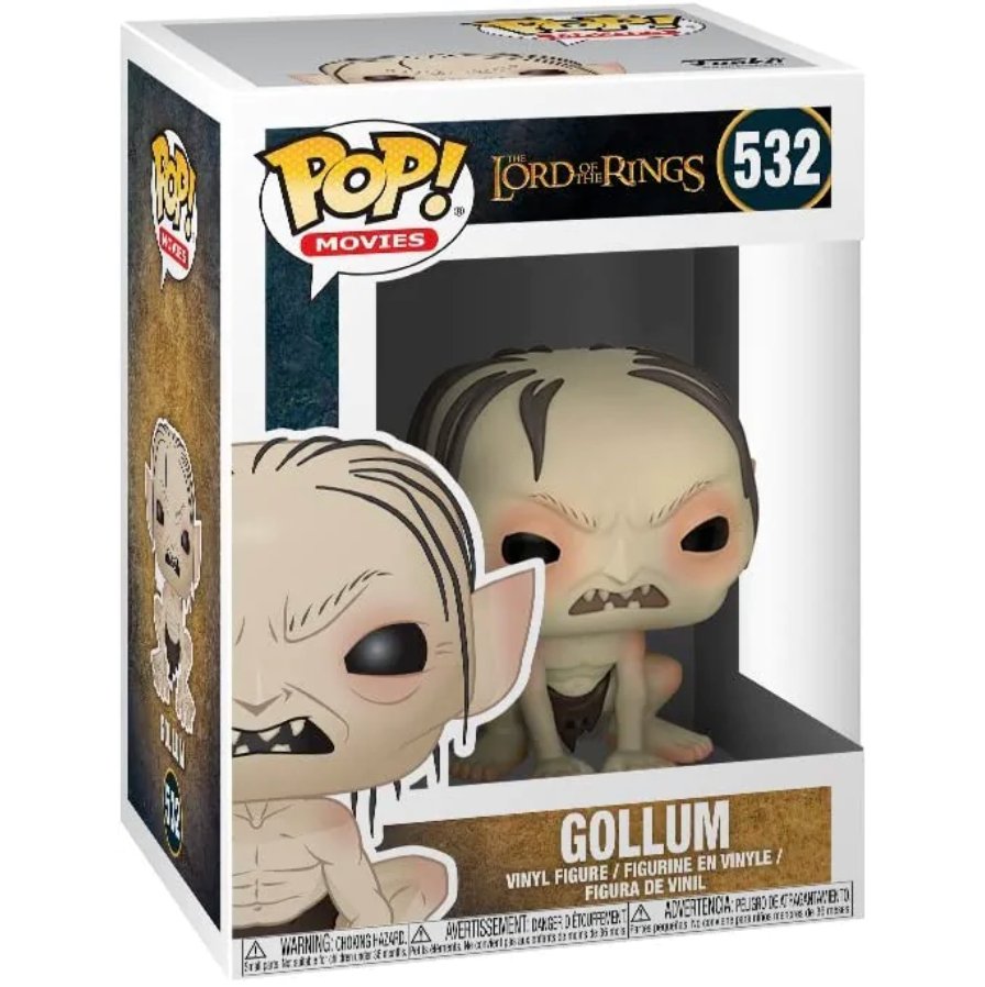 The Lord of the Rings - Gollum #532 - Funko Pop! Vinyl Movies - Persona Toys