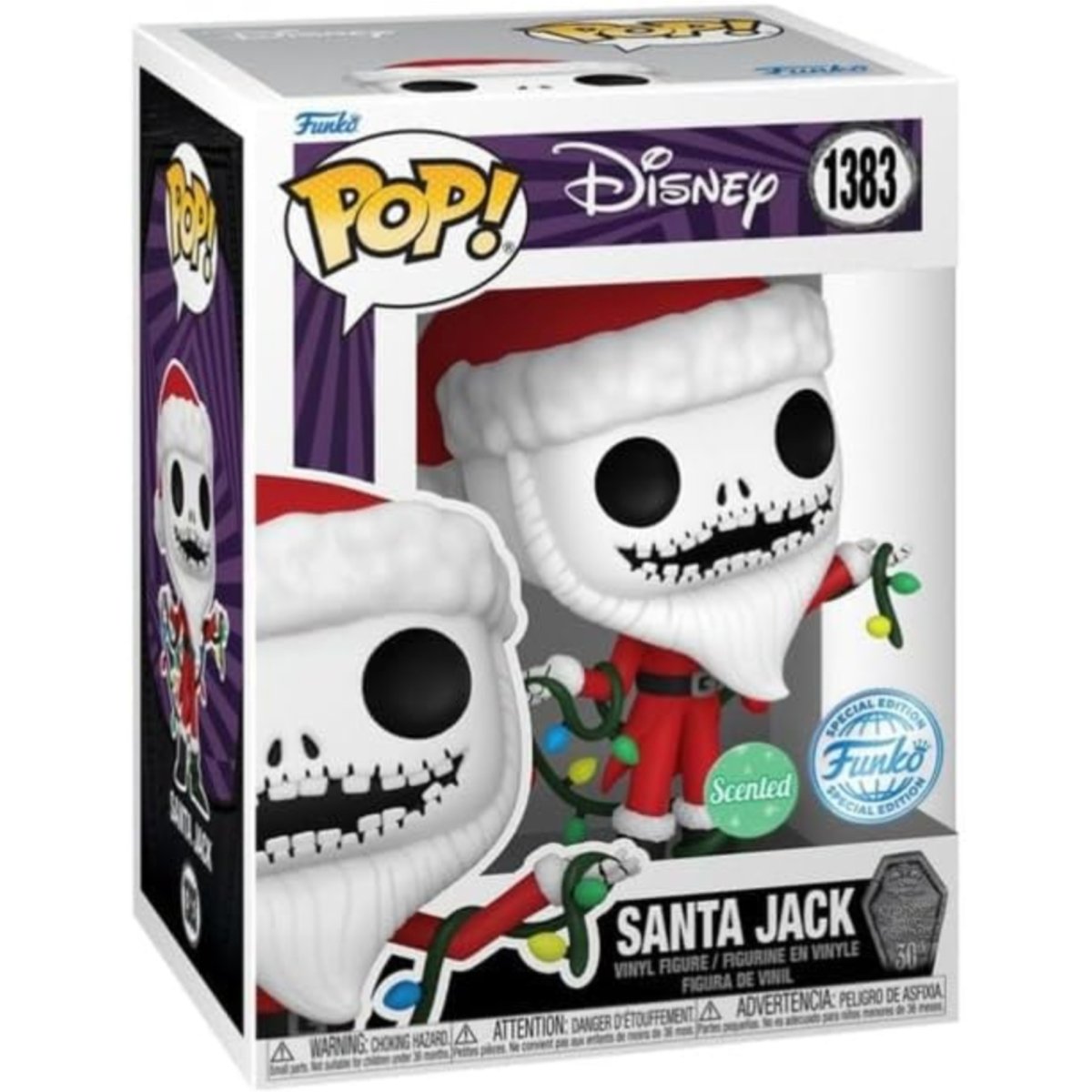 The Nightmare Before Christmas - Santa Jack (Scented Special Edition) #1383 - Funko Pop! Vinyl Disney - Persona Toys