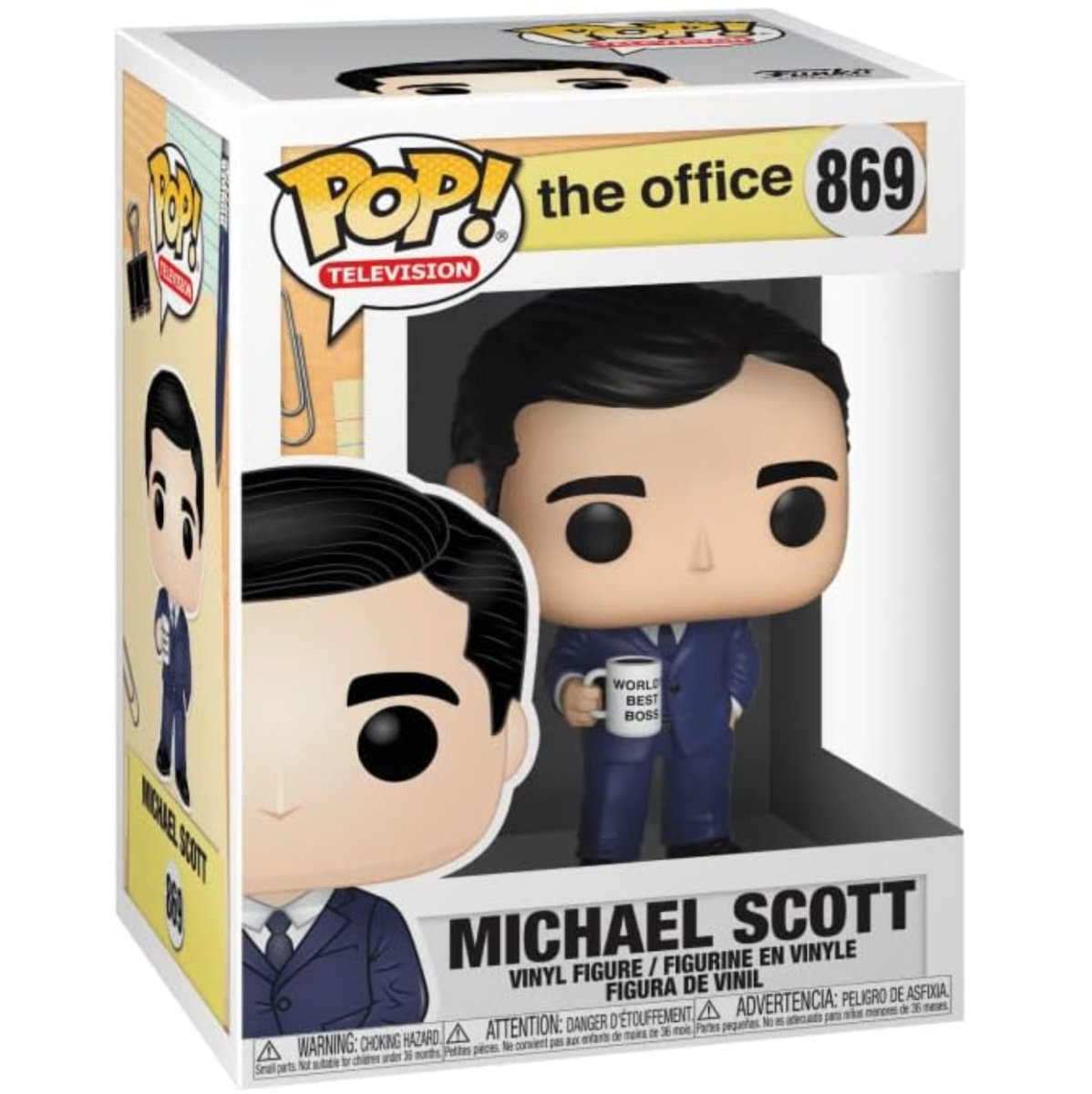 The Office - Michael Scott [with Mug] #869 - Funko Pop! Vinyl Television - Persona Toys