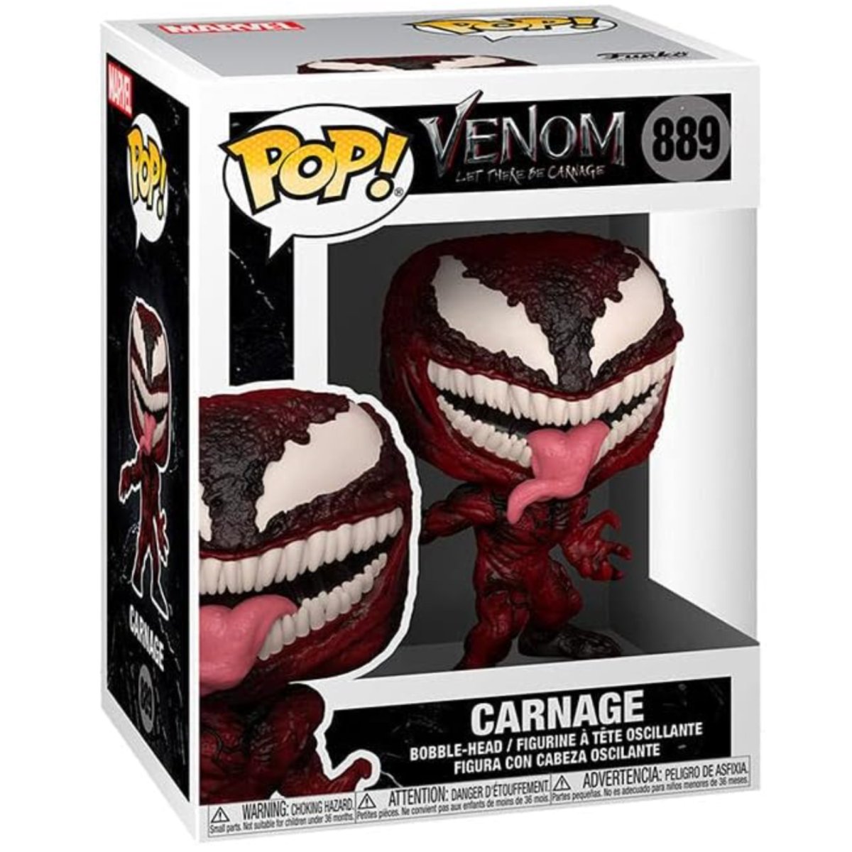 Venom: Let There Be Carnage - Carnage #889 - Funko Pop! Vinyl Marvel - Persona Toys