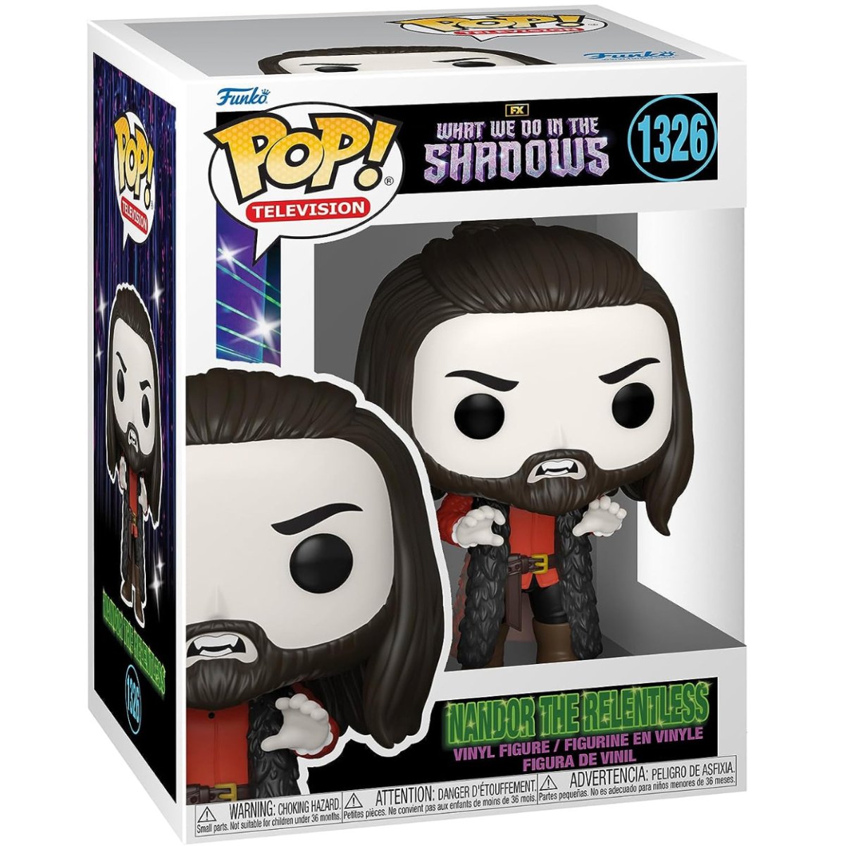 What We Do in the Shadows - Nandor The Relentless #1326 - Funko Pop! Vinyl Television - Persona Toys