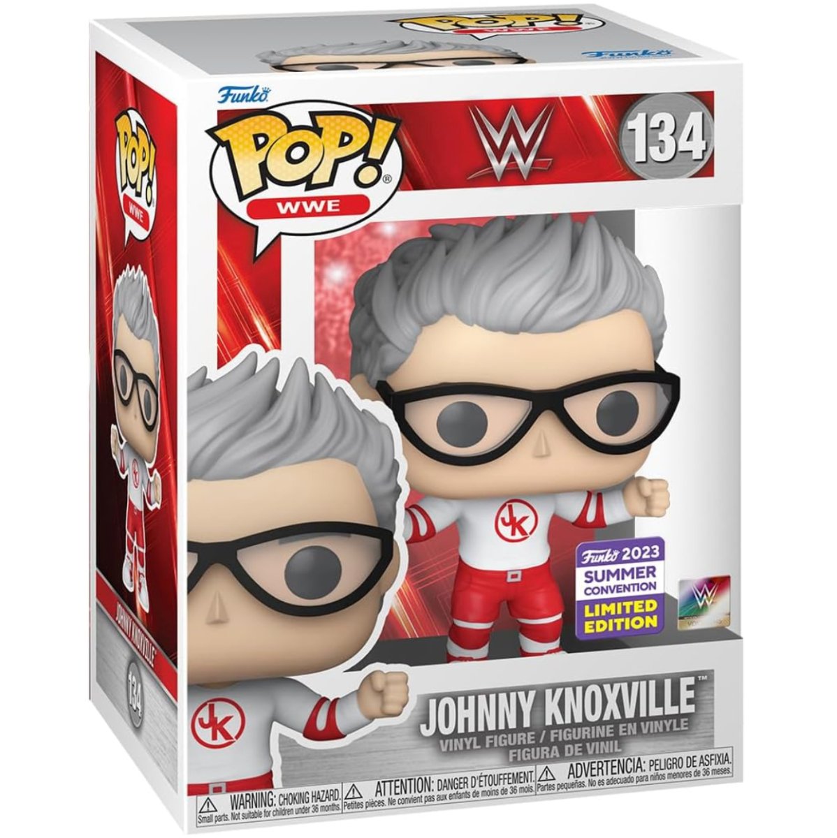 WWE - Johnny Knoxville (2023 Summer Convention Limited Edition) #134 - Funko Pop! Vinyl Icons - Persona Toys